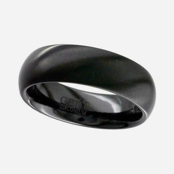 Black Zirconium Rings